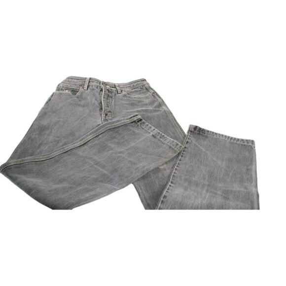 Vintage 80's Sergio Valente Jeans High Rise Straight Leg 32 x 36 L Black Wash - Picture 1 of 9